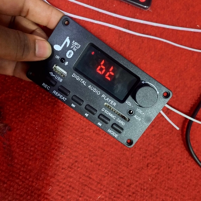 Picture of Bluetooth 5.0 MP3 Decoder Board 2x40W USB FM Car Audio