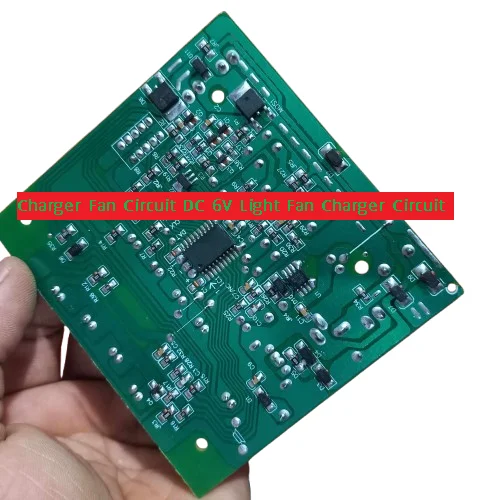 Picture of DC-6V Charger Fan Circuit DC 6V Light Fan Charger Circuit