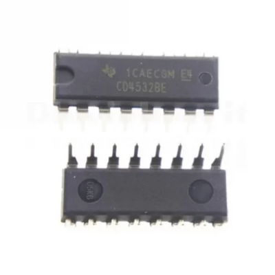 Picture of CD4532 IC 8-Bit Priority Encoder 16 Pin Leads Digital Logic IC for Arduino, Electronics Project, DIY Kit