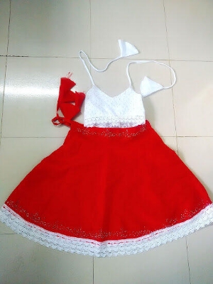 Picture of Western 2 pieces stylish skirt set for baby girls party dress 0-7 years