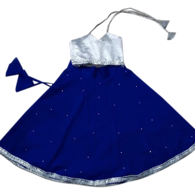 Picture of Western 2 pieces stylish skirt set for baby girls party dress 0-7 years