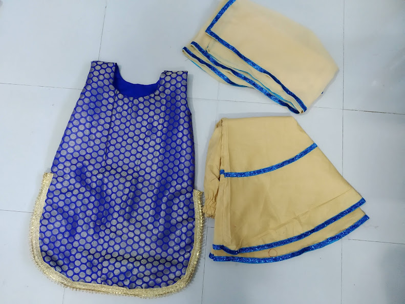 Picture of Sharara party and weeding dress for little baby girl