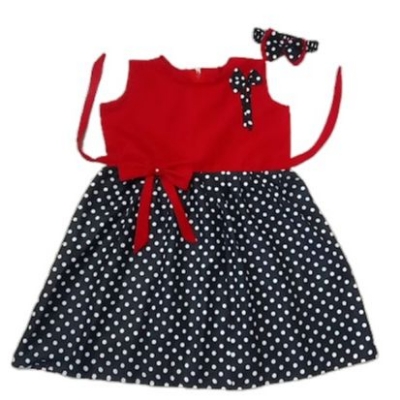 Picture of Baby girls cotton dress for 0-12 years -বাচ্চাদের জামা