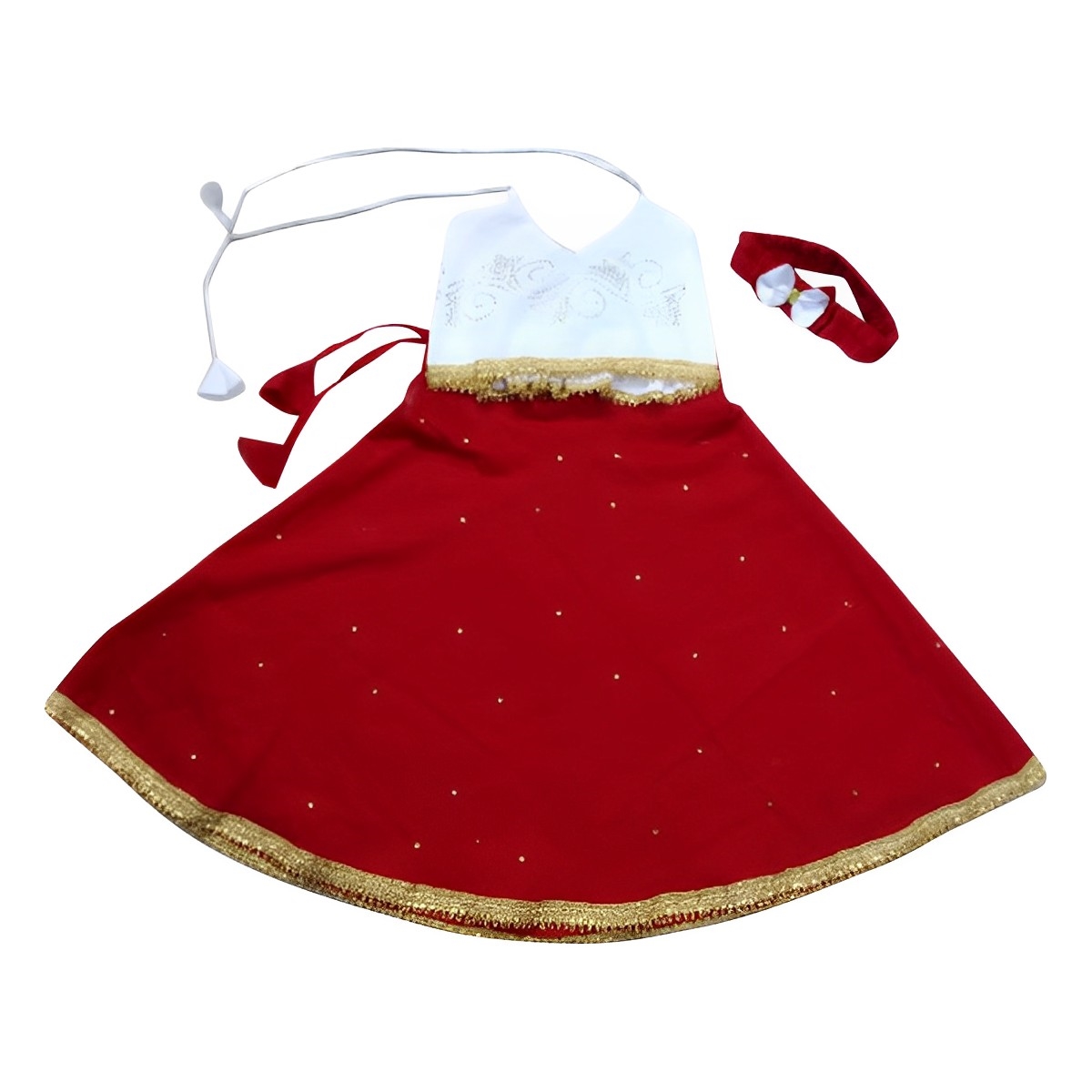Picture of Western 2 pieces stylish skirt for baby girls party dress and birthday dress 0-7