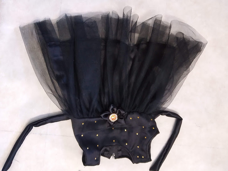 Picture of Round Neck party dress for 0-12  years Baby Girls