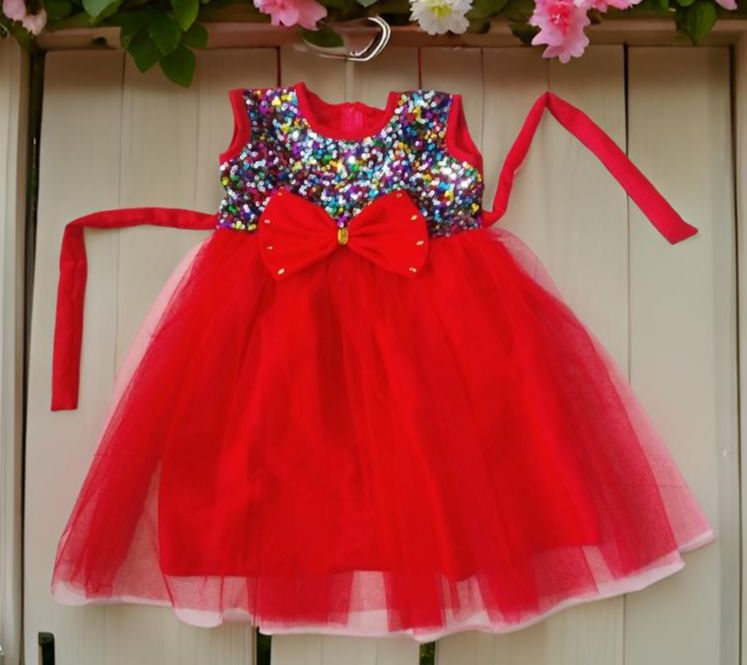 Picture of Baby Girl  Sequin party Dress for all ocations 0-12 years
