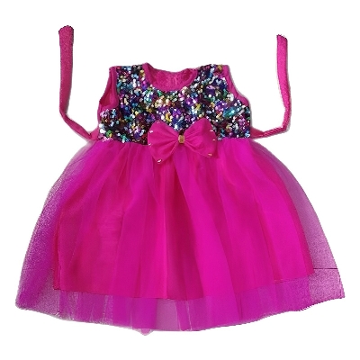 Picture of Party dress for ,Weeding and birthday dress for 0-7 years baby - বাচ্চাদের জামা