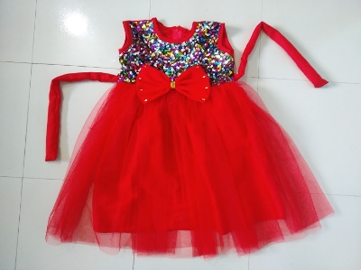 Picture of Party dress for ,Weeding and birthday dress for 0-7 years baby - বাচ্চাদের জামা