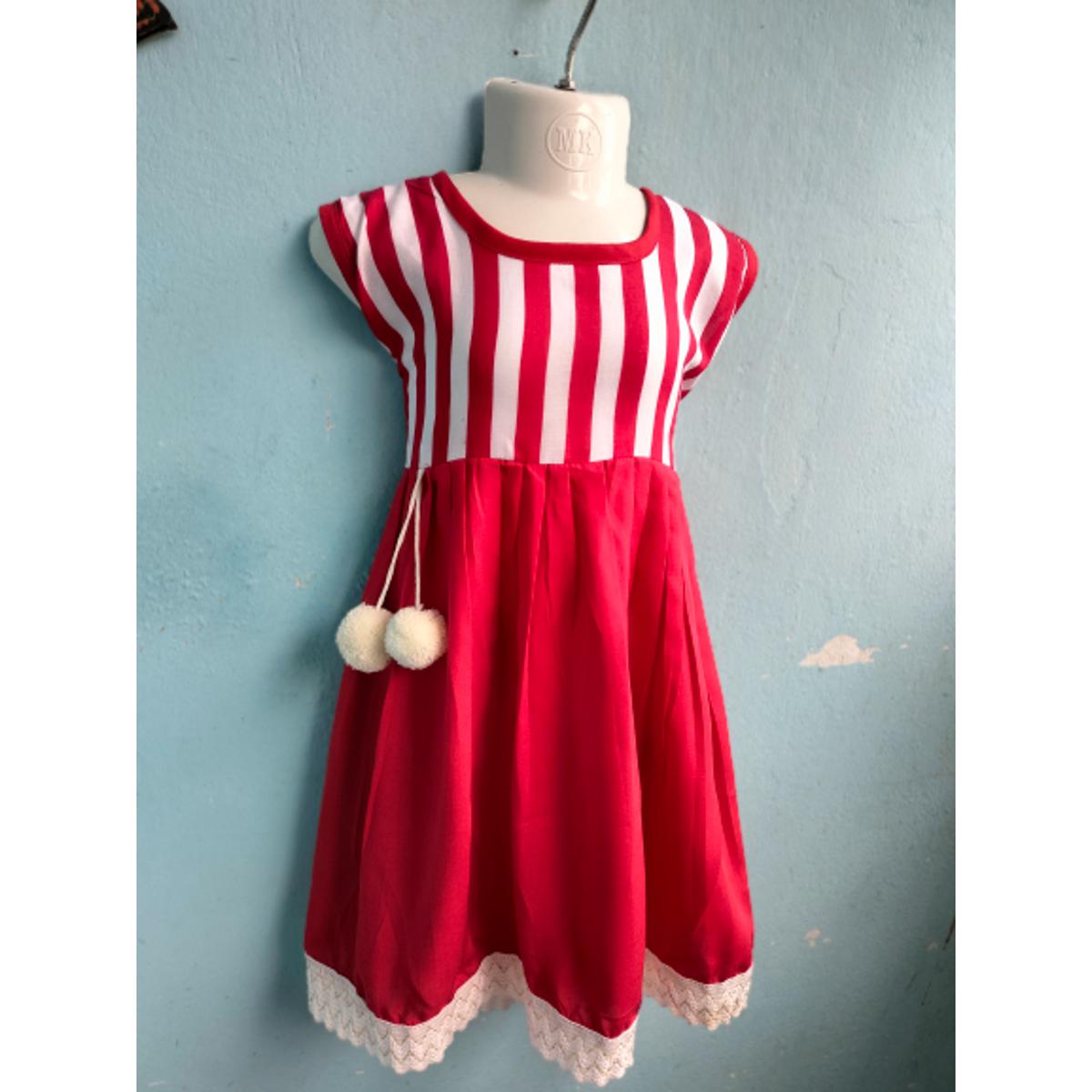 Picture of Baby girls fashionable beautiful dress for 1 to 7 years babies - বাচ্চাদের জামা