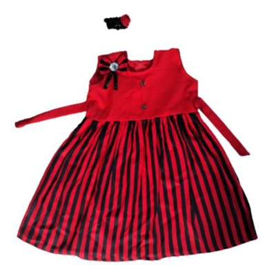Picture of Baby girls fashionable beautiful dress for  all season 0-7