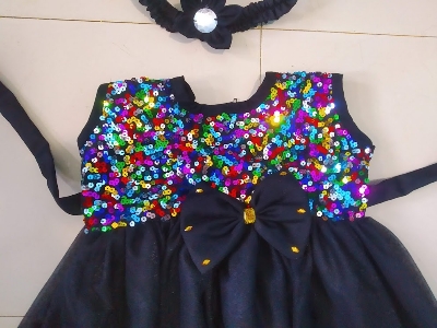 Picture of Party dress for ,Weeding and birthday dress for  0-12 years baby