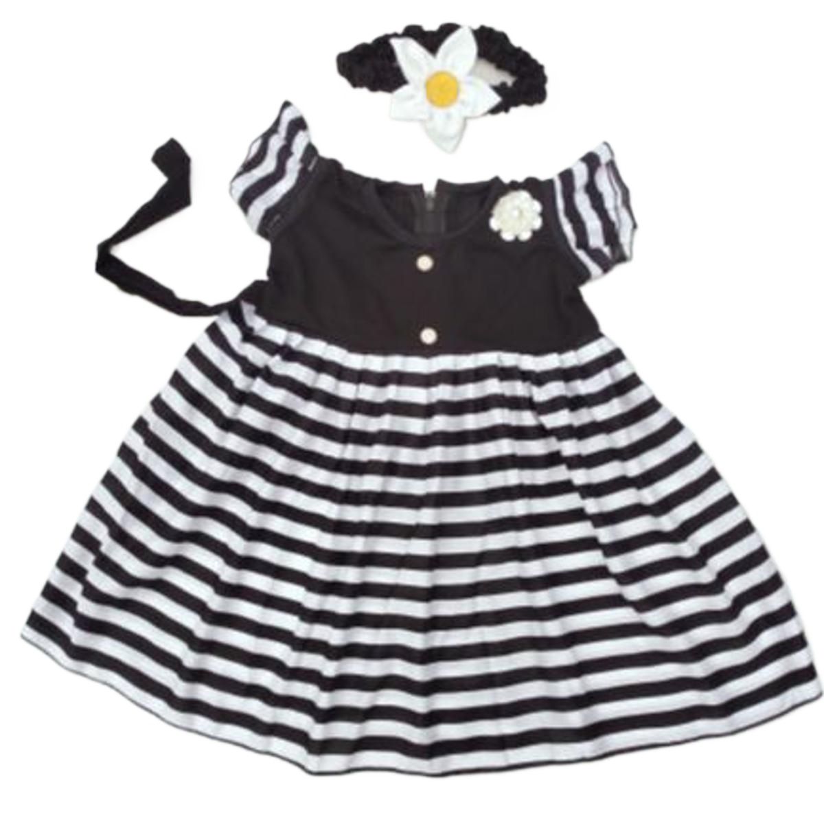 Picture of HOME made Baby girls Fashionable beautiful dress for  all season 0-12