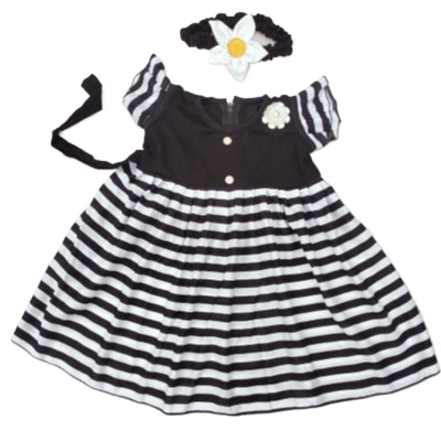 Picture of HOME made Baby girls Fashionable beautiful dress for  all season 0-12