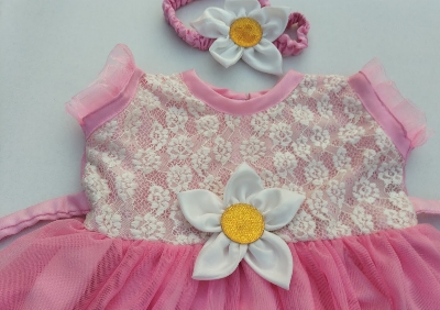 Picture of Exclusive Gorgeous home made Baby Girl birthday Party Frock 0-7