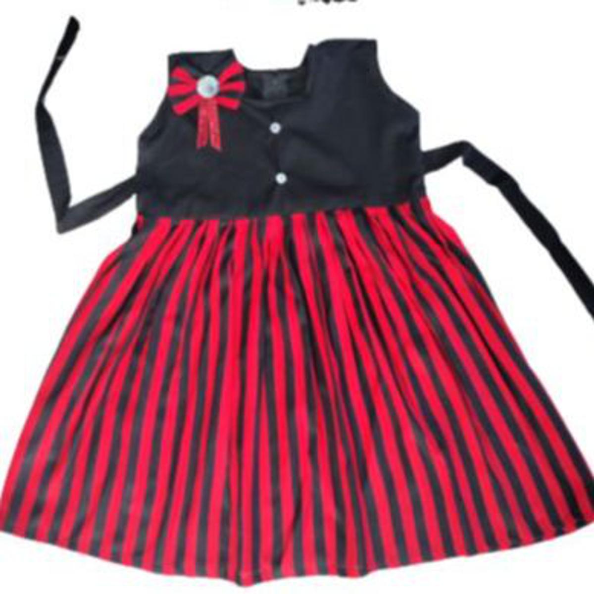Picture of Baby girls fashionable beautiful dress for  all season 0-3 years
