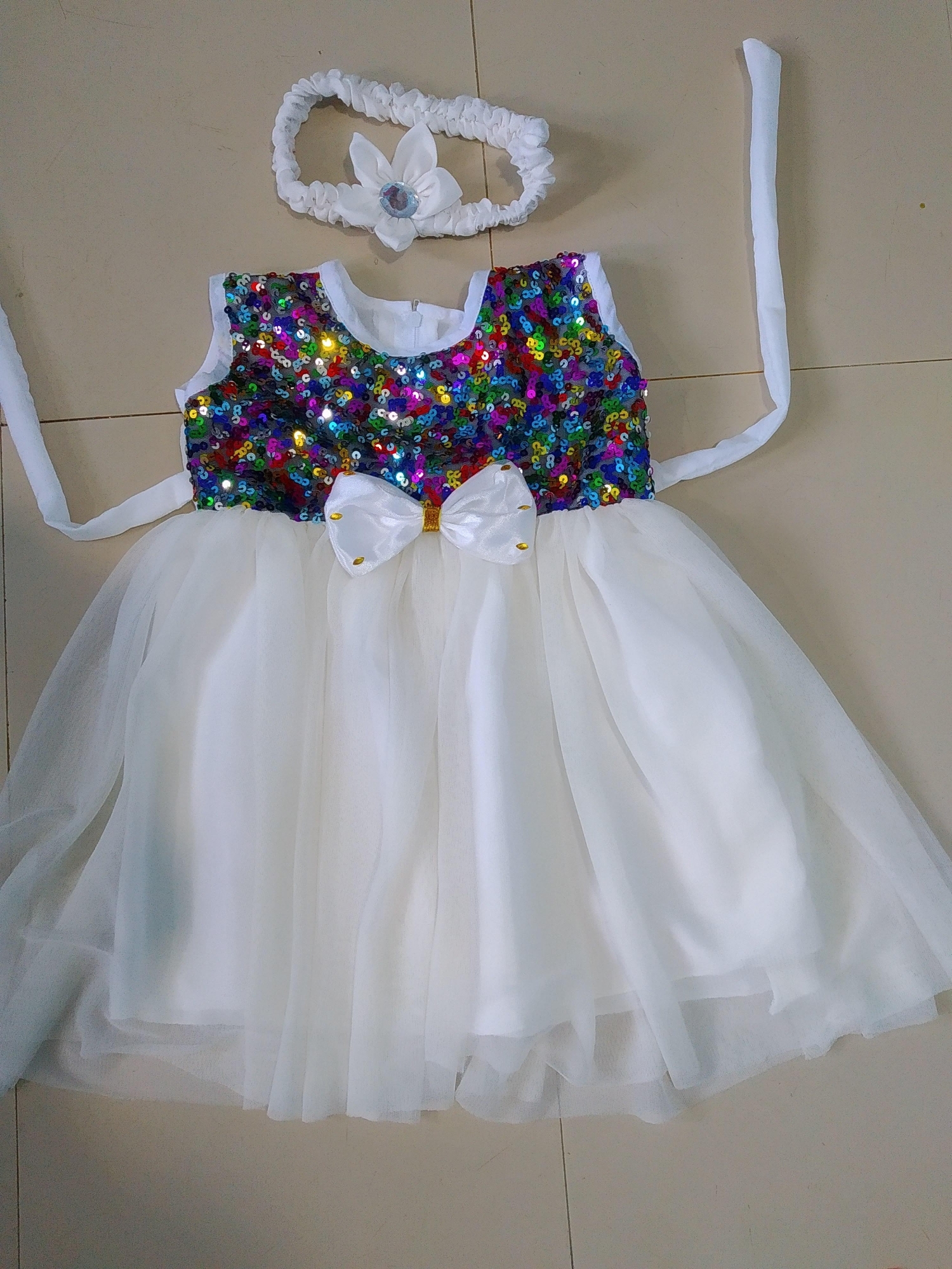 Picture of Party dress ,Weeding and birthday dress for 0-3 years baby