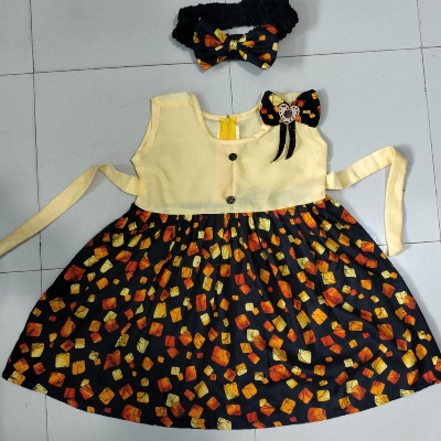 Picture of Kids cotton Frock For Girls  0-7