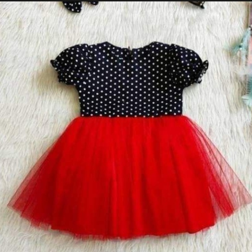 Picture of Floral Gorgeous Cute Party Frock Exclusive Creative Design for 0-3 years baby