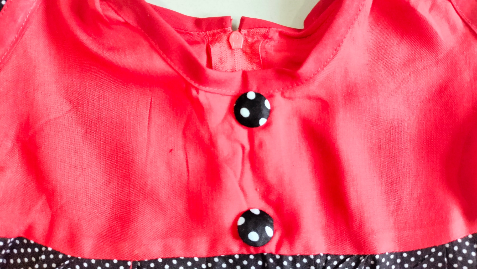 Picture of Baby Girls cotton frok with a hair band for all season 0-12 month