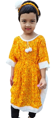 Picture of Handmade Kaftan Dresses for 0-12 years girls