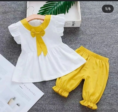 Picture of Baby Girls Fashionable Beautiful homemade Dress For 0-5 Years Babies