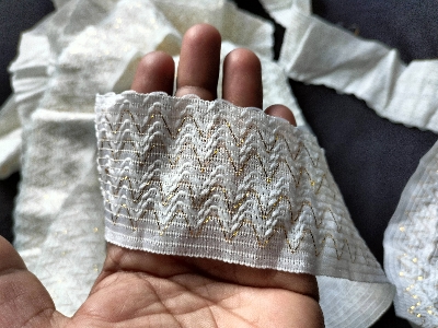 Picture of 20 yards Narrow Lace Ribbon Trim Craft Wedding Party Gift