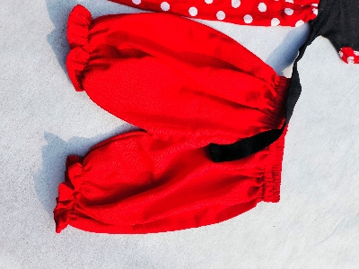 Picture of little baby  Girls  cotton Dress and pant set for 0-7