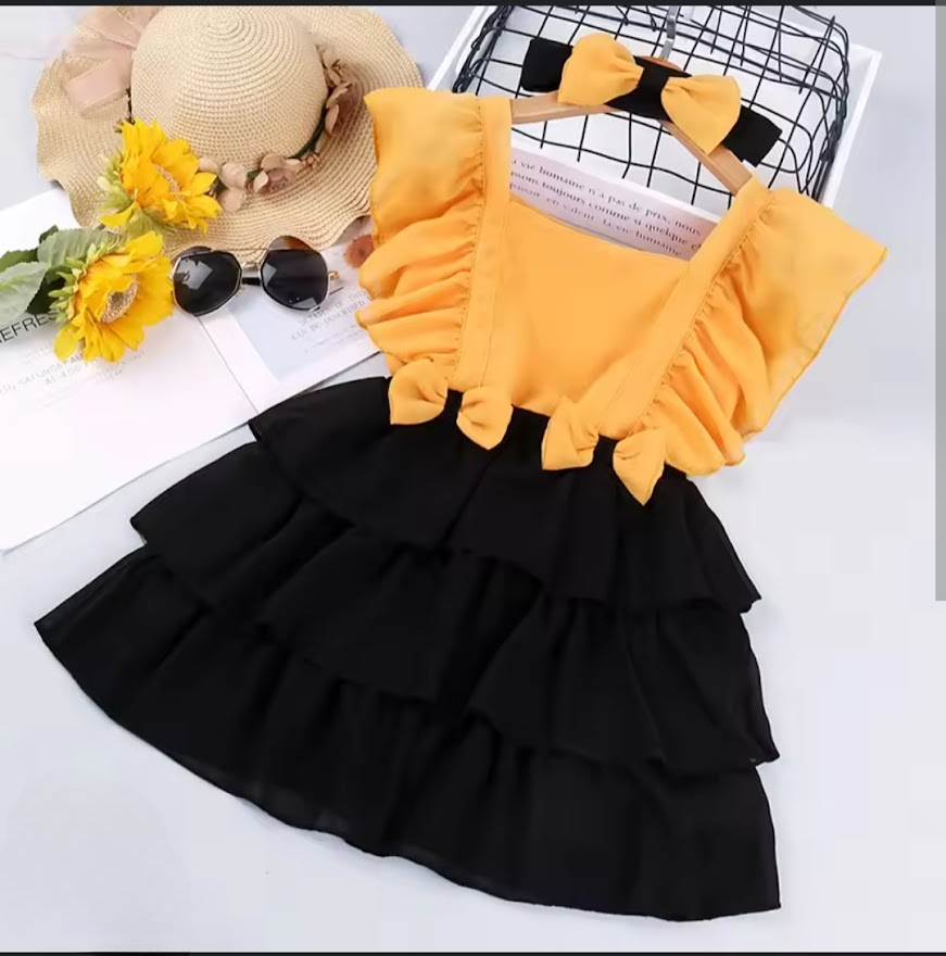 Picture of baby  Girls  party Dress for all season 0-7