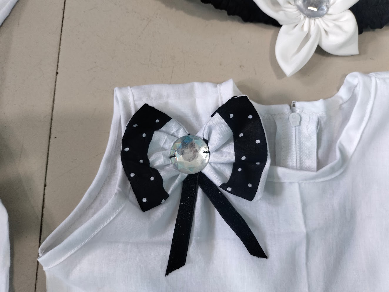 Picture of Fashionable cotton baby girl dress summer collection for age 0-7 Years