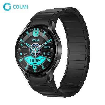 Picture of COLMI i28 Ultra Smartwatch Magnetic Silicon Belt Calling Smart Watch. AOD Amoled Display, Muslim prayer, Ai Chat GPT Support Smartwatch