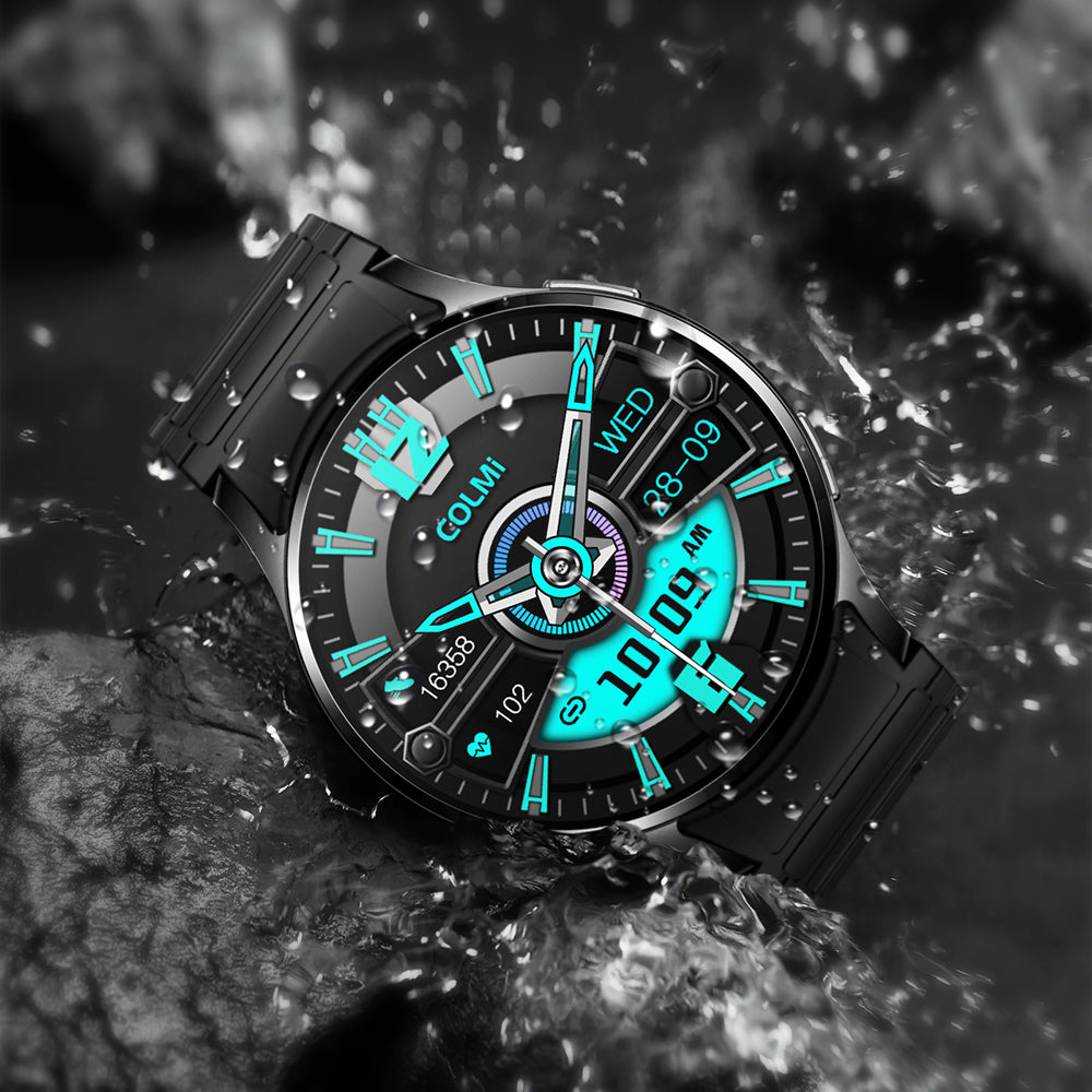 Picture of COLMI i28 Ultra Smartwatch Magnetic Silicon Belt Calling Smart Watch. AOD Amoled Display, Muslim prayer, Ai Chat GPT Support Smartwatch