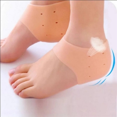 Picture of 2 Piecess Heel Protector Protective Sleeve for Relief Plantar