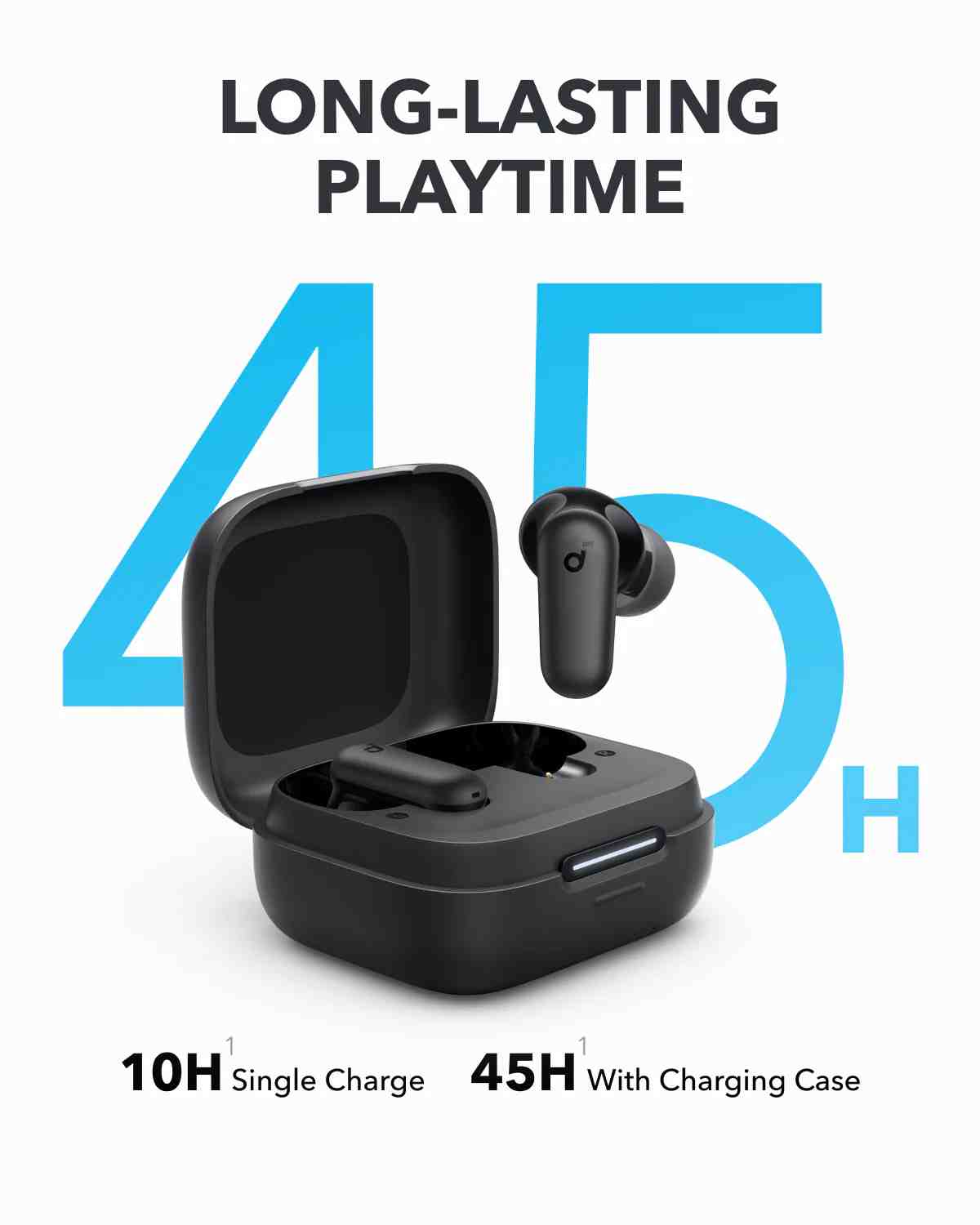 Picture of Soundcore R50i NC Earbuds 42dB ANC Heavy Bass True Wireless Earbuds by Anker