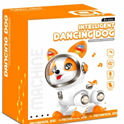 Picture of Intelligent recording robot simulate dog toys with music and lights Meet the Intelligent Recording Robot Dog