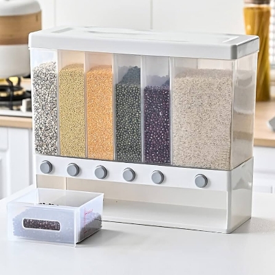 Picture of Kitchen Storage Rice Box Dispenser – 10 KG Capacity
