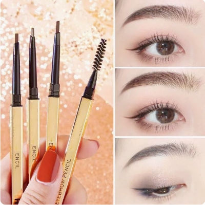 Picture of Double Headed Automatic Waterproof FIND FRIENDS Eyebrow Pencil With Brush
