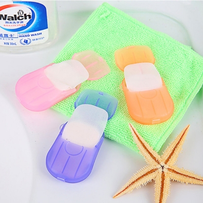 Picture of Portable Travel Boxed Mini Soap Paper One Box Portable Travel Boxed Mini Soap Paper One Box