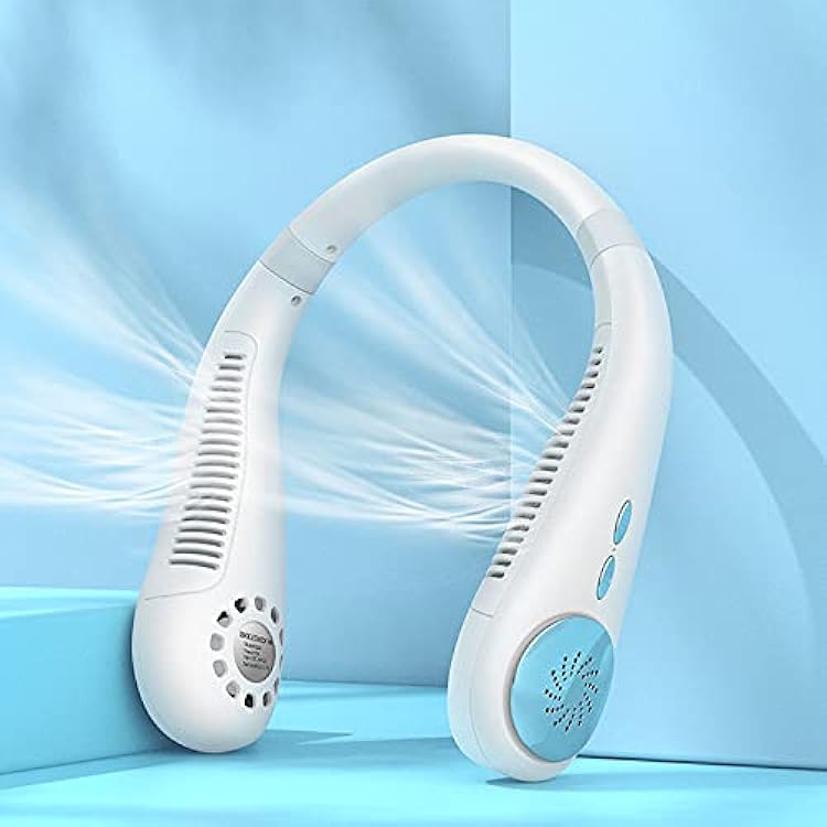 Picture of USB Rechargeable Portable Mini Bladeless Neck Fan Neck Cooler