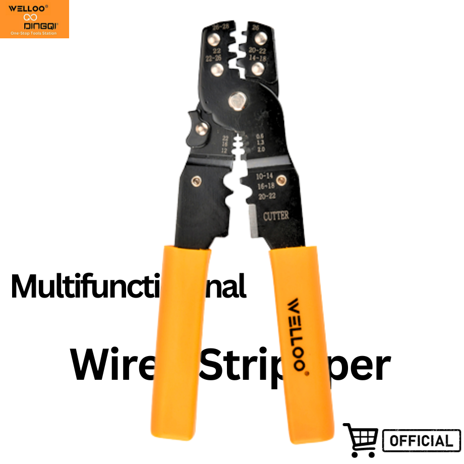 Picture of Wire Stripper Welloo 7Inch (180MM) Multi-Functional WSP0702