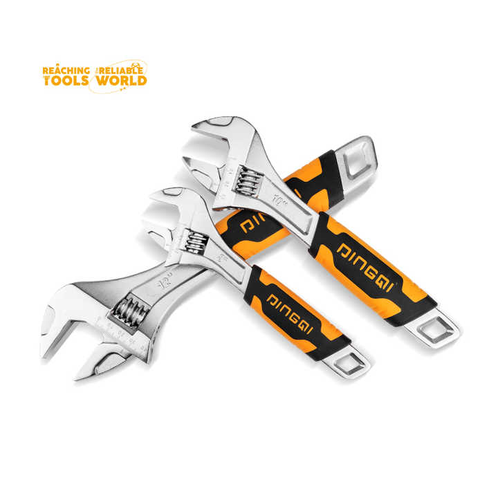 Picture of DingQi OEM High Quality Professional 10 Inch Function Adjustable Wrench Spanner Set