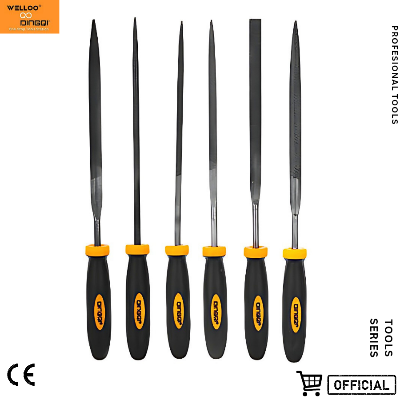 Picture of DINGQI Wholesale 6pcs Metal Flat Files Multipurpose Rasp Needle Files Set Tools