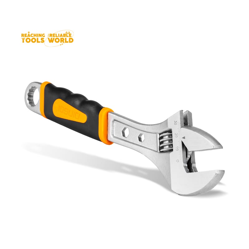 Picture of DingQi 8 Inch Wholesale Professional Specification Round Hole Wrench Adjustable Spanner