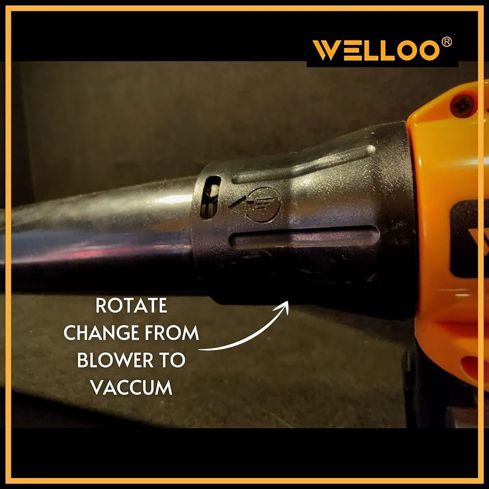 Picture of WELLOO 650Watt Electric Dust Air Blower With Vacuum System
