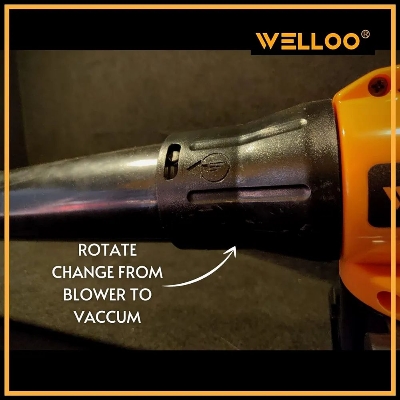 Picture of WELLOO 650Watt Electric Dust Air Blower With Vacuum System