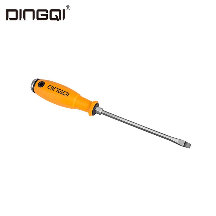 Picture of DingQi Head Retractable Mini Slotted Phillips Magnetic Slot Screwdriver With Hammer For MultiPurpose Usage