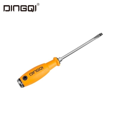 Picture of DingQi Head Retractable Mini Slotted Phillips Magnetic Slot Screwdriver With Hammer For MultiPurpose Usage