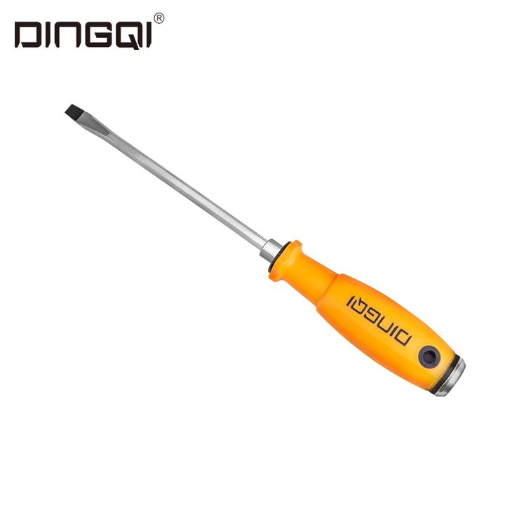 Picture of DingQi Head Retractable Mini Slotted Phillips Magnetic Slot Screwdriver With Hammer For MultiPurpose Usage