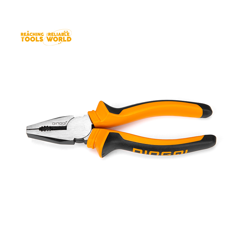 Picture of DingQi high quality universal 6Inch combination pliers with rubber handle for Multipurpose Usageo