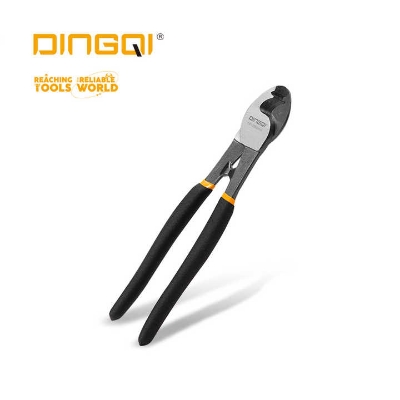 Picture of DingQi 8"inch Professional Electric Wire Cable Cutting Plier for Cutting Cable Tools Universal Cutter Soft Grip Plastic Steel,steel