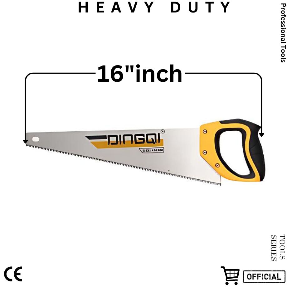 Picture of DingQi High Quality 16Inch Tempered Teeth Sharpener Safety Hacksaw Blade For Wood Plastic PVC